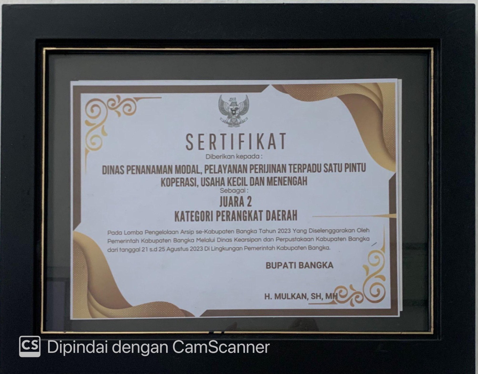 Pengelolaan Arsip se-Kabupaten Bangka Tahun 2023